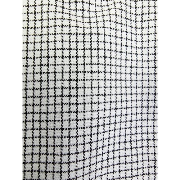 Brooks Brothers Regent Fit Size 16.5 2/3 Mens Non Iron White Black Check Shirt - Picture 7 of 10
